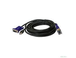 ORIGO OKVMCU3/A1A KVM-кабель с разъемами VGA и USB, 3 м