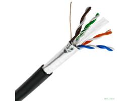 5bites Кабель FS6570-305APE витая пара FTP / SOLID / 6CAT / CCAG / PE / BLACK / OUTDOOR / DRUM / 305M