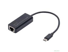 Exegate EX296215RUS Кабель-адаптер ExeGate EXE-732C-45 (USB2.0 Type C --> 1xRJ45 UTP 10Mbps/100Mbps, Realtek Chipset RTL8152B)