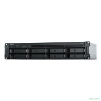 Synology RS1221RP+ Сетевое хранилище QC2.2GHzCPU/4GbDDR4(upto32)/RAID0,1,5,6,10/upto 8 hot plug HDDs SATA(3,5'or2,5')(upto 12 with RX418)/2xUSB3.2/1eSATA/iSCSI/4xGbE(+1Expslot)/2xIPcam(upto 40)/2xPS 