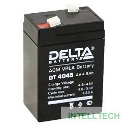 Delta DT 4045 (4,5 А\ч, 4В) свинцово- кислотный аккумулятор