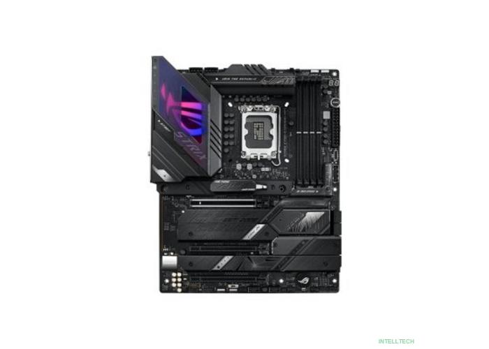 ASUS ROG STRIX Z790-E GAMING WIFI (Socket 1700, ATX, 4xDDR5(192GB), DP/HDMI, 1xPCIe 5.0x16/2xPCIe 4.0x16, 1xLAN (2.5GbE), Wi-Fi, BT, 4xSATA 6Gb/s, 5xM.2, 2xType-C, 10xUSB 3.2)