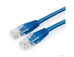 Cablexpert Патч-корд медный UTP PP10-5M/B кат.5e, 5м, литой, многожильный (синий)