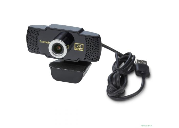 Exegate EX294581RUS Веб-камера ExeGate BusinessPro C922 2K Tripod 