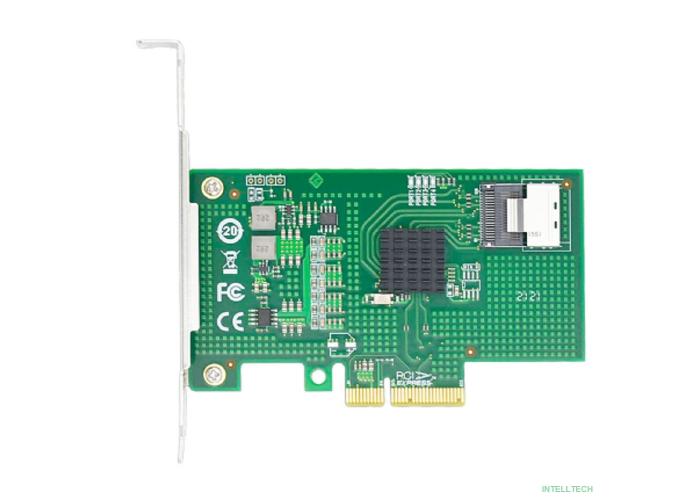 Lr-Link LRST9630-4IR PCIe x1 4-Port SATA3 RAID, MARVELL 88SE9230, 1* SFF-8087,RAID 0, 1, 10, JBOD