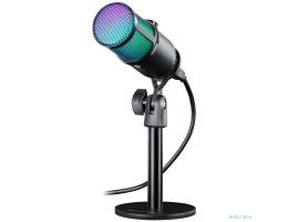 Defender Игровой стрим микрофон Glow GMC 400 USB, провод 1.3 м (64640)