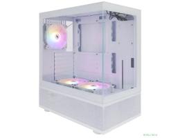 1STPLAYER MIKU Mi7-A White / ATX / 3x120mm LED fans / Mi7-A-WH-2F1R-W-1F1-W