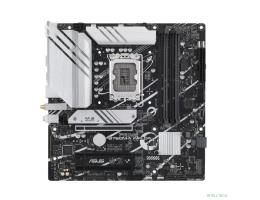 ASUS PRIME B760M-A WIFI D4 (Socket 1700, mATX, 4xDDR4(128GB), DP/2xHDMI 2.1, 3xPCIe 4.0x16, 1xLAN (2.5GbE), Wi-Fi, BT, 4xSATA 6Gb/s, 2xM.2, 2xUSB 3.2, 4xUSB 2.0, 1xPS/2)