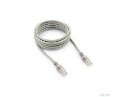 Cablexpert Патч-корд UTP PP12-3M кат.5, 3м, литой, многожильный (серый)