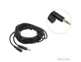 Exegate EX205310RUS Удлинитель звуковой (3.5mm Jack M - 3.5mm Jack F) 5м Exegate, позолоченные разъемы