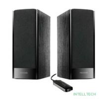 MICROLAB B56 черный {3 Вт, Распределение: 1,5 Вт x 2 RMS, Гармонические искажения: 10 %, 1 Вт на 1 кГц, Диапазон частот: 100 Гц - 18 кГц, Отношение сигнал/шум: > 70 дБ}
