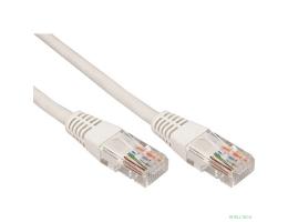 Rexant (18-1006) Шнур коммутационный, патч-корд U/UTP RJ45-RJ45, CAT 5e, PVC серый, 3м