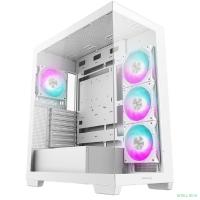 Корпус Mid-Tower Deepcool CG580 4F White (ATX, без БП, 2*USB3.0 Type-A+USB3.2 Type-C) (R-CG580-WHADA4-G-1)