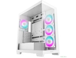 Корпус Mid-Tower Deepcool CG580 4F White (ATX, без БП, 2*USB3.0 Type-A+USB3.2 Type-C) (R-CG580-WHADA4-G-1)