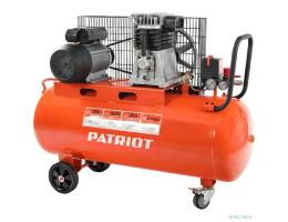 PATRIOT Expert Компрессор поршневой ременной [525301965] { PTR 100-440I, 440 л/мин, 10 бар, 2200 Вт, 100 л, быстросъемный 1/4" + "елочка" }