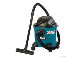 Bort Пылесос для сухой и влажной уборки  BSS-1215-P [93417432] { 1200 Вт, вместимость 15 л, 67 л/сек, 6,2 кг, набор аксессуаров 8 шт }