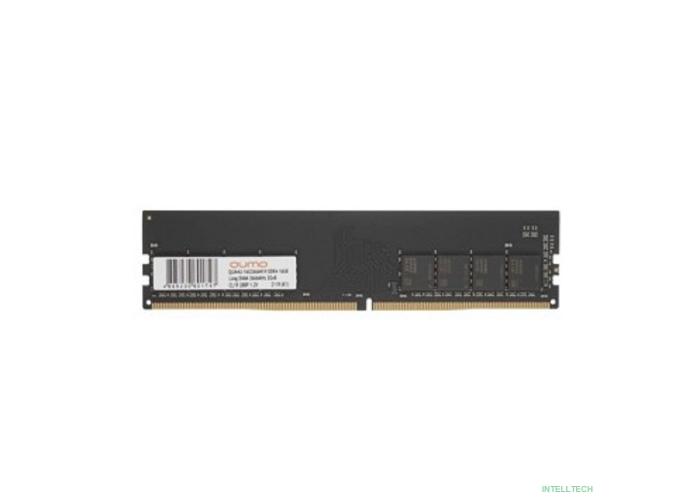 QUMO DDR4 DIMM 16GB QUM4U-16G2666N19 PC4-21300, 2666MHz