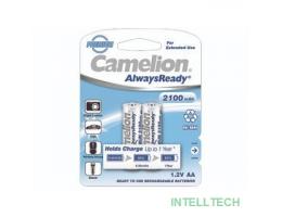 Camelion  AA- 2100mAh Ni-Mh Always Ready BL-2 (NH-AA2100ARBP2, аккумулятор, 1.2В) (2 шт. в уп-ке) 