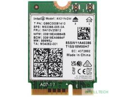 Intel AX211.NGWG.NV Wi-Fi 6E AX211 (Gig+), 2230, 2x2 AX R2 (6GHz)+BT, No vPro, 999M5J