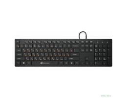 Клавиатура Oklick 520M2U черный/черный USB slim Multimedia [1061587]