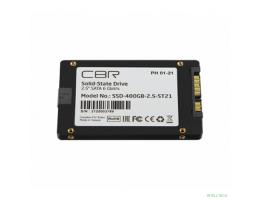 CBR SSD-480GB-2.5-ST21, Внутренний SSD-накопитель, серия "Standard", 480 GB, 2.5", SATA III 6 Gbit/s, Phison PS3111-S11, 3D TLC NAND, R/W speed up to 550/500 MB/s, TBW (TB) 400