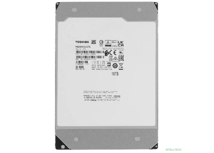 Жесткий диск Toshiba SATA-III 16TB MG09ACA16TE Server Enterprise Capacity 512E (7200rpm) 512Mb 3.5