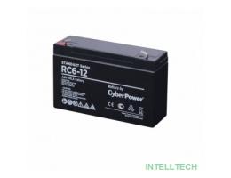 CyberPower Аккумуляторная батарея RC 6-12 6V/12Ah