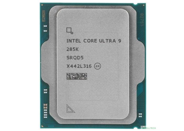 Центральный Процессор Intel Core Ultra 9 285K OEM (Arrow Lake, C24(16EC/8PC)/T24, 3,2/5,7GHz, GPU Intel Graphics, L2 40Mb, Cache 36Mb, TDP 125/250W, S1851)