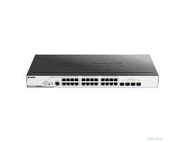 D-Link DGS-3000-28LP/B1A Управляемый L2 коммутатор с 24 портами 10/100/1000Base-T и 4 портами 1000Base-X SFP (24 порта PoE 802.3af/at, PoE-бюджет 193 Вт)