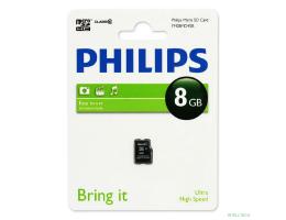 Micro SecureDigital 8GB Philips microSDHC Class 10 (FM08MD45B/97)