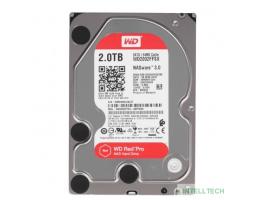 2TB WD Red Pro (WD2002FFSX) {Serial ATA III, 7200- rpm, 64Mb, 3.5" for 8 to 16 bay NAS solutions}