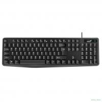 Клавиатура Genius Smart KB-117, {Черный, проводная, USB, 104 клавиши, защита от проливаний, регулировка наклона} [31310016402]