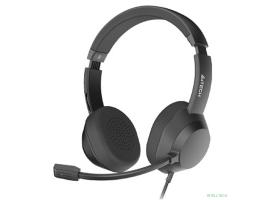 Наушники с микрофоном A4Tech Fstyler FH150U черный 2м накладные USB оголовье (FH150U BLACK)