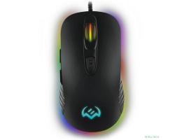 Игровая мышь Sven RX-G820 (6+1кл. 200-4800 DPI, ПО, SoftTouch, RGB-подсветка, игров. упак)