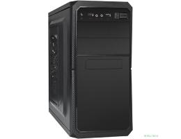 Exegate EX284027RUS Корпус Minitower BA-202 Black, mATX, <без БП>, 2*USB, Audio
