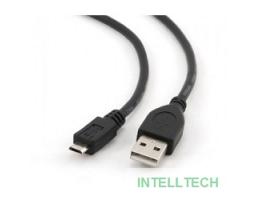 Gembird/Cablexpert CCP-mUSB2-AMBM-0.5M Кабель USB 2.0 Pro , AM/microBM 5P, 0.5м, экран, черный, пакет 