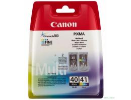 Canon PG-40/CL-41  Набор картриджей  для Pixma IP1200/1600/2200/6210D/6220D, MP150/170/450