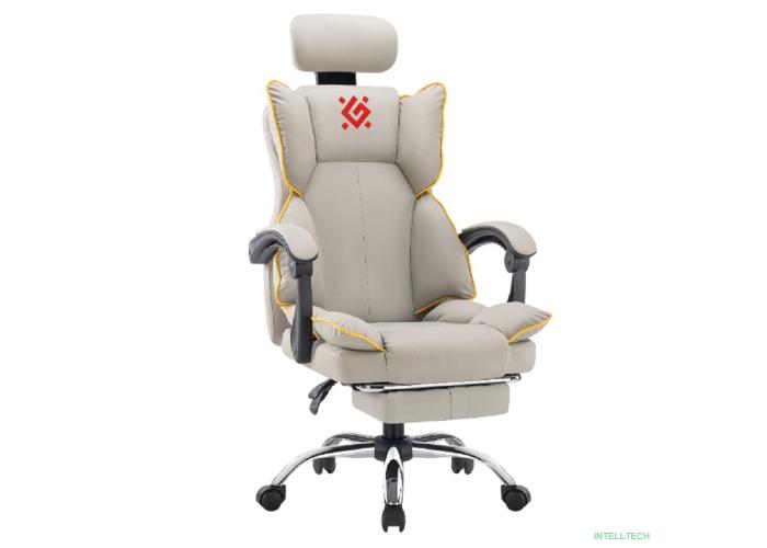 Игровое кресло Ego Бежевый,класс 3,PU,подножка (64050)