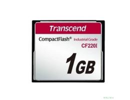 Промышленная карта памяти CompactFlash 1GB Transcend 220I, SLC, темп. режим от -40? до +85?