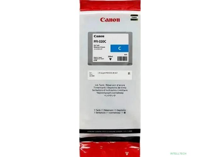 Canon PFI-320С Картридж  для Canon TM-200/TM-205/TM-300/TM-305, голубой, 300 мл