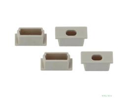 Эра Б0039439 1506-3B Набор заглушек для профиля CAB262, 4 сквозные