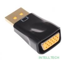 Cablexpert Переходник DisplayPort - VGA , 20M/15F, пакет (A-DPM-VGAF-01)