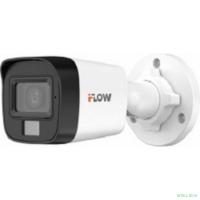 iFLOW F-AC-2152M(2.8mm) Value 3К (5Мп 16:9) уличная цилиндрическая HD-TVI камера с гибридной подсветкой ИК/LED до 30/20м и встроенным микрофоном (AoC)