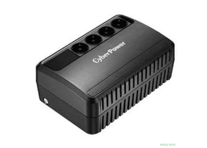 CyberPower BU850E ИБП {OffLine, 850VA/425W, 4 EURO), 12В/7,2 Ач х 1}