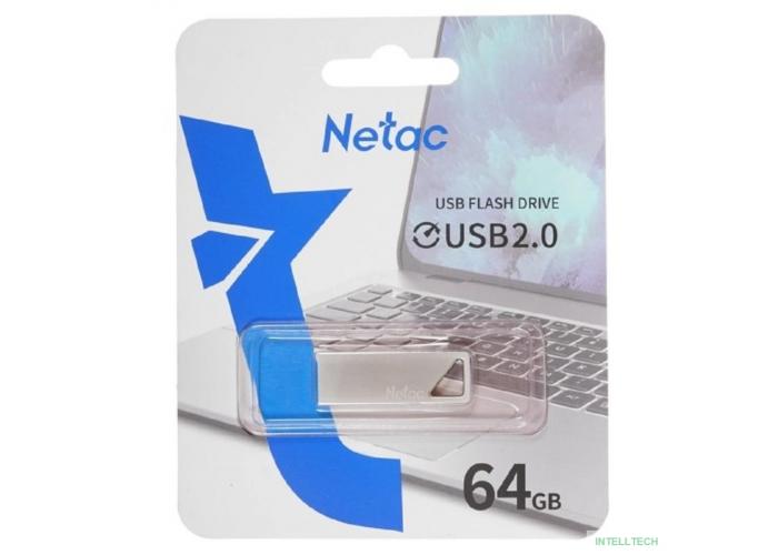 Netac USB Drive 64GB U326 USB2.0, retail version [NT03U326N-064G-20PN]