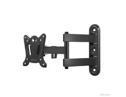 ONKRON BASIC R4 чёрный Для телевизоров диагональю 10"-32" Максимальная нагрузка: 25 кг VESA: 75х75, 100х100 мм 