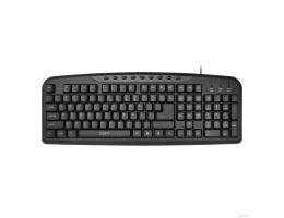 CBR KB 301M Black USB, Клавиатура 107+9 доп. кл., 1,8 м