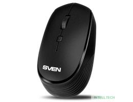Мышь компьютерная Sven RX-210W черная (SV-020637)