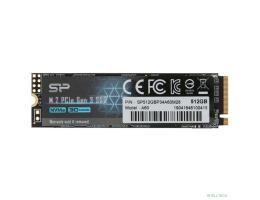 Silicon Power SSD 512Gb A60 SP512GBP34A60M28, M.2 2280, PCI-E x4, NVMe