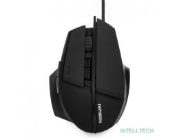 Гарнизон Мышь игровая GM-740G, "Альтаир", код "Survarium", USB, чип Х3, черн., софт тач, 2400 DPI, 6кн